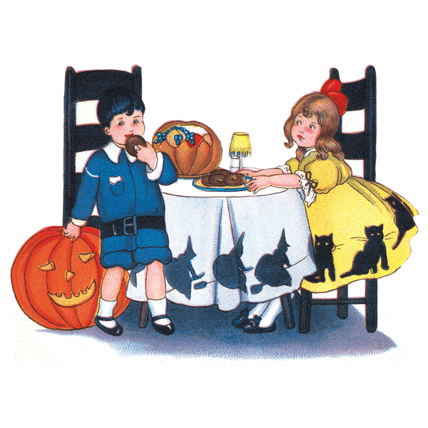 Halloween Labels Sticker Box