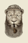 Beards Rock: 30 Deluxe Postcards {clearance}