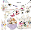 Bunny Hop Vintage Style Ephemera