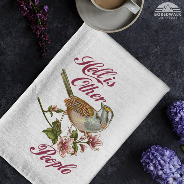 Hell is Other People Dish Towel