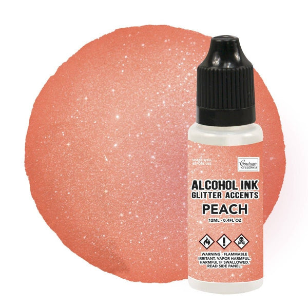 Glitter Accents Alcohol Ink