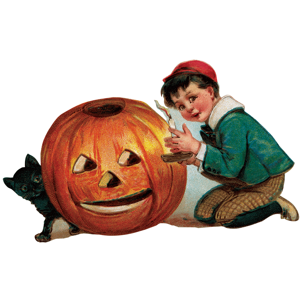 Halloween Labels Sticker Box