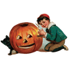 Halloween Labels Sticker Box