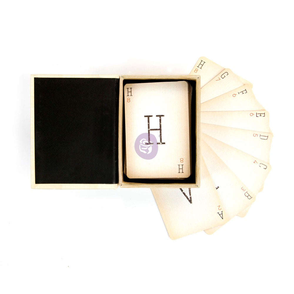 Vintage Alpha ATC Card Set