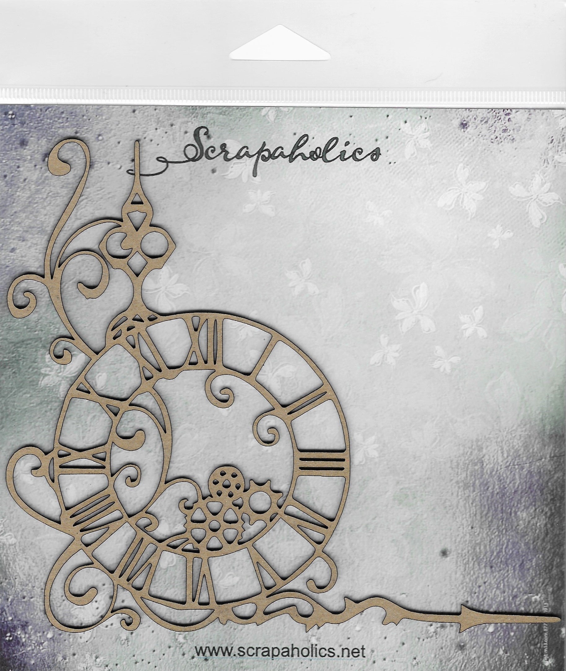 Steampunk Corner Clock | Laser-Cut Chipboard
