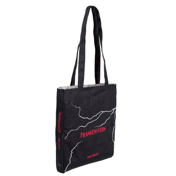 Frankenstein Book Art Tote Bag