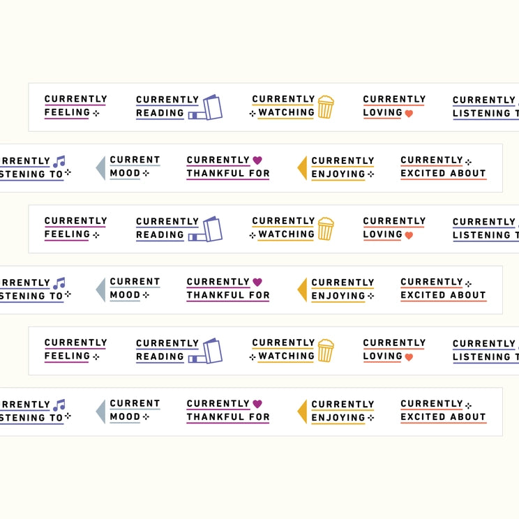 Currently Washi Tape