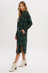 Flannel Plaid Longline Duster/Shacket