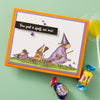 Halloween Flight Cling Rubber Stamp Set