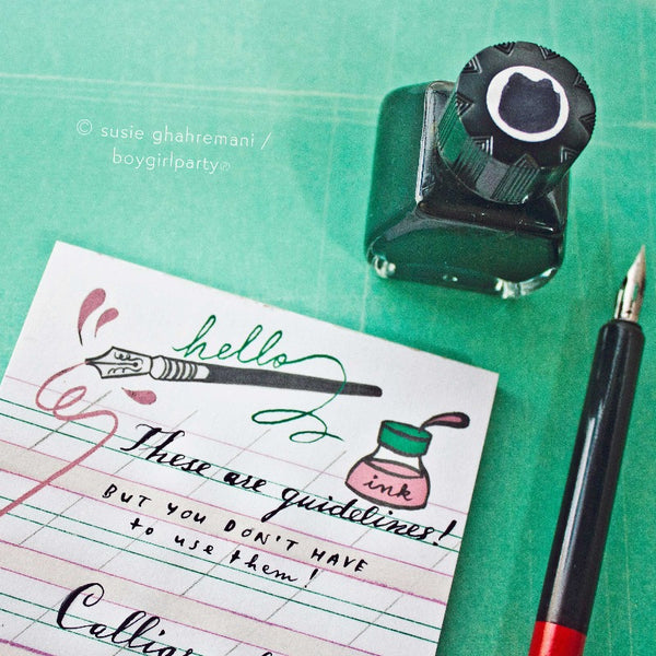 Hello Ink Penmanship Notepad
