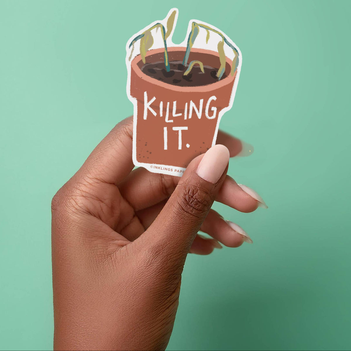 Killing It Vinyl Sticker