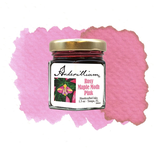 Rosy Maple Moth Pink Ink
