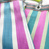 Green x Pink Striped Recycled Plastic Bags