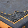 Navy Vintage Style Diary Vegan Leather (Navy)