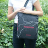 Frankenstein Book Art Tote Bag