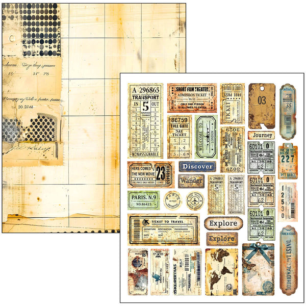 Journey Ahead A4 Maxi Mixed Media Book