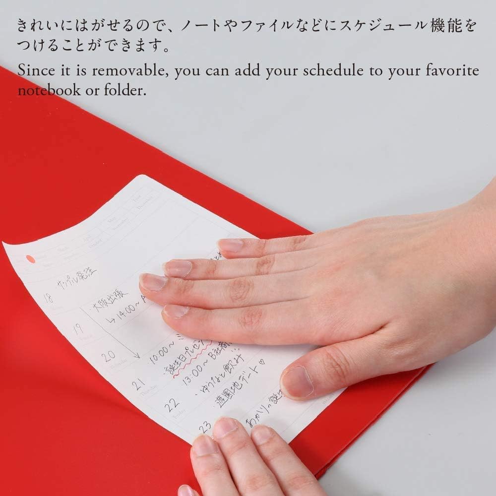 Weekly Calendar Sticky Note Pad
