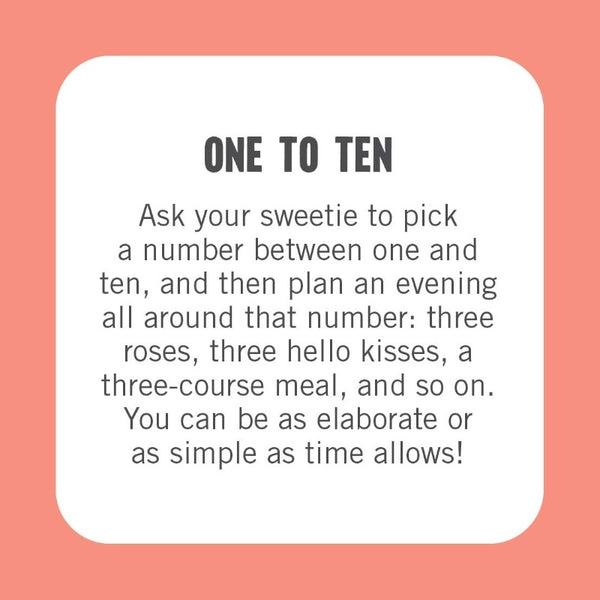 Fifty Sweet Things to Do on a Date