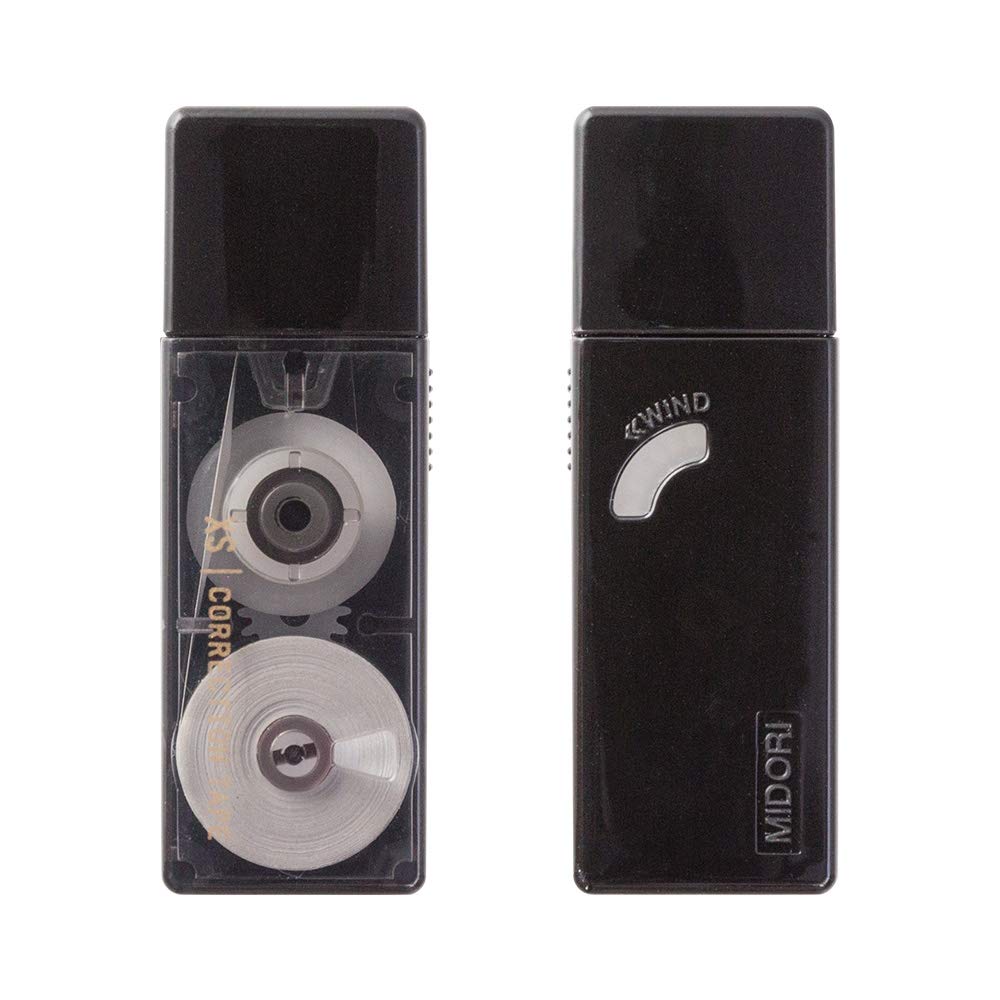Ruban correcteur Midori XS {Noir}