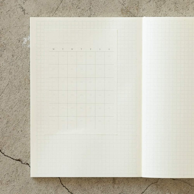 MD Blank Monthly Calendar Stickers