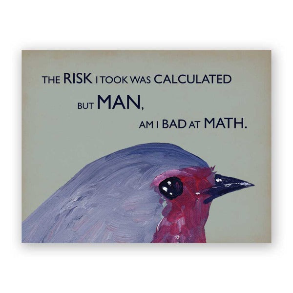 Oiseaux en difficulté : risque calculé