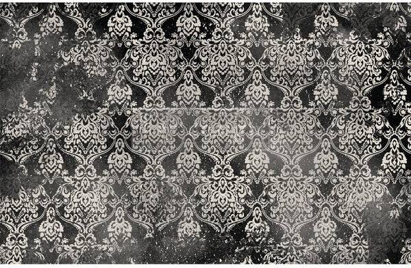 Damassé foncé | Tissu décoratif de découpage {19" x 30"}