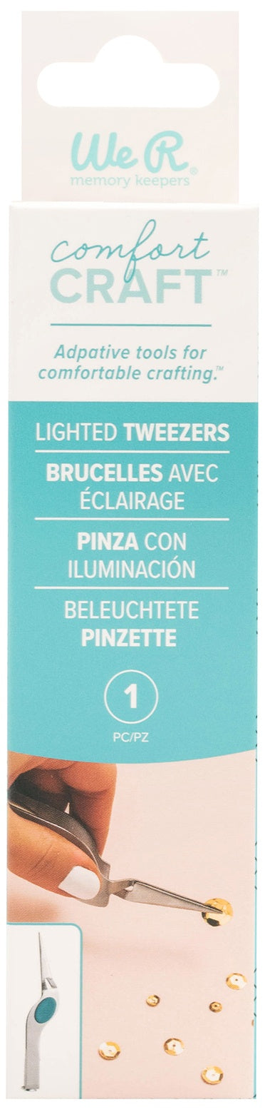 Lighted Craft Comfort Tweezers