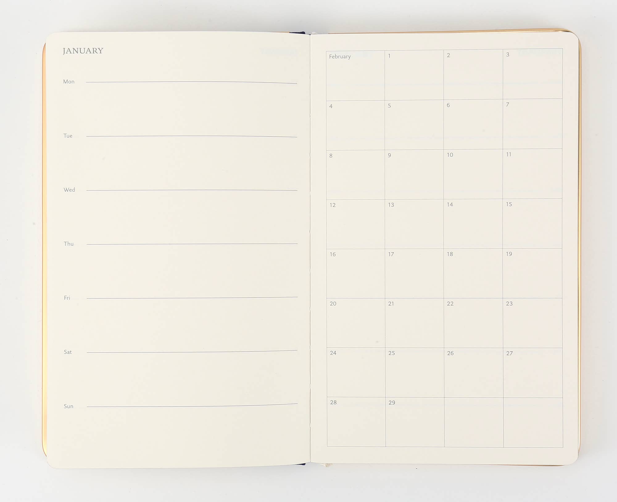 Pink Monaco A6 Undated Personal Planner