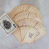 Vintage Alpha ATC Card Set