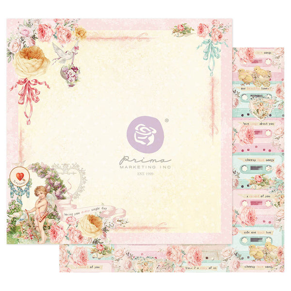 Magic Love 12x12 Paper Pack + Die Cuts Bundle