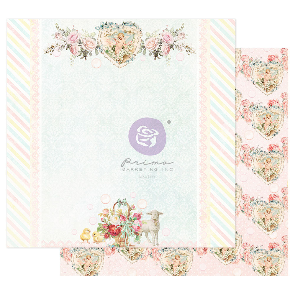 Magic Love 12x12 Paper Pack + Die Cuts Bundle