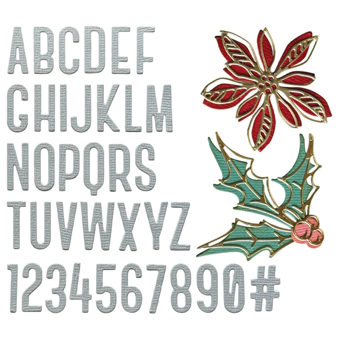 Seasonal Sketch Die Set | Tim Holtz Christmas Vault Release