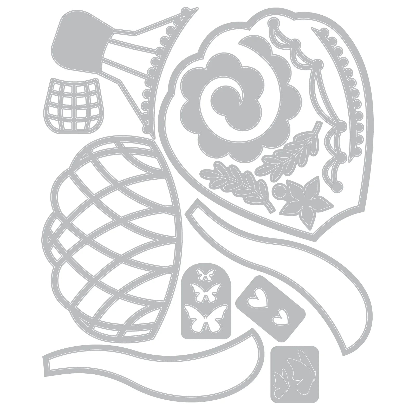 Floating Fancy Die Set | Catherine Pooler