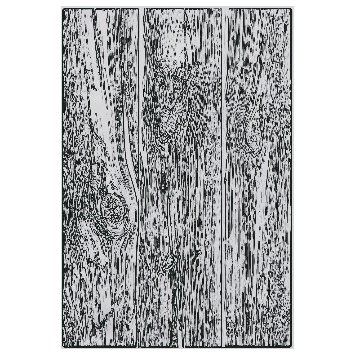 {back soon!} Lumber A5 Large Texture Fades Embossing Folder | Tim Holtz