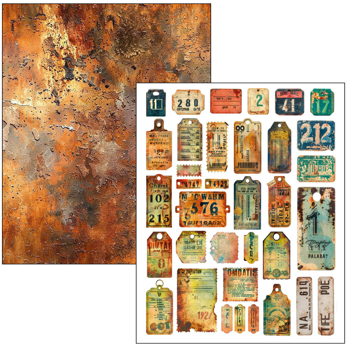 {back soon!} Past Time A4 Maxi Mixed Media Book