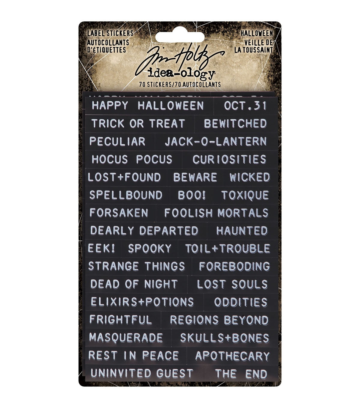 Étiquettes de sentiment {Halloween} | idée-ologie