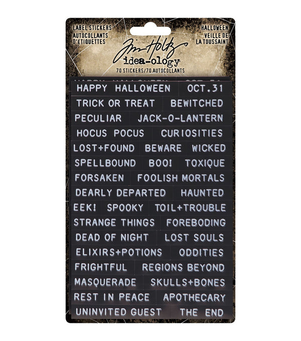 Étiquettes de sentiment {Halloween} | idée-ologie