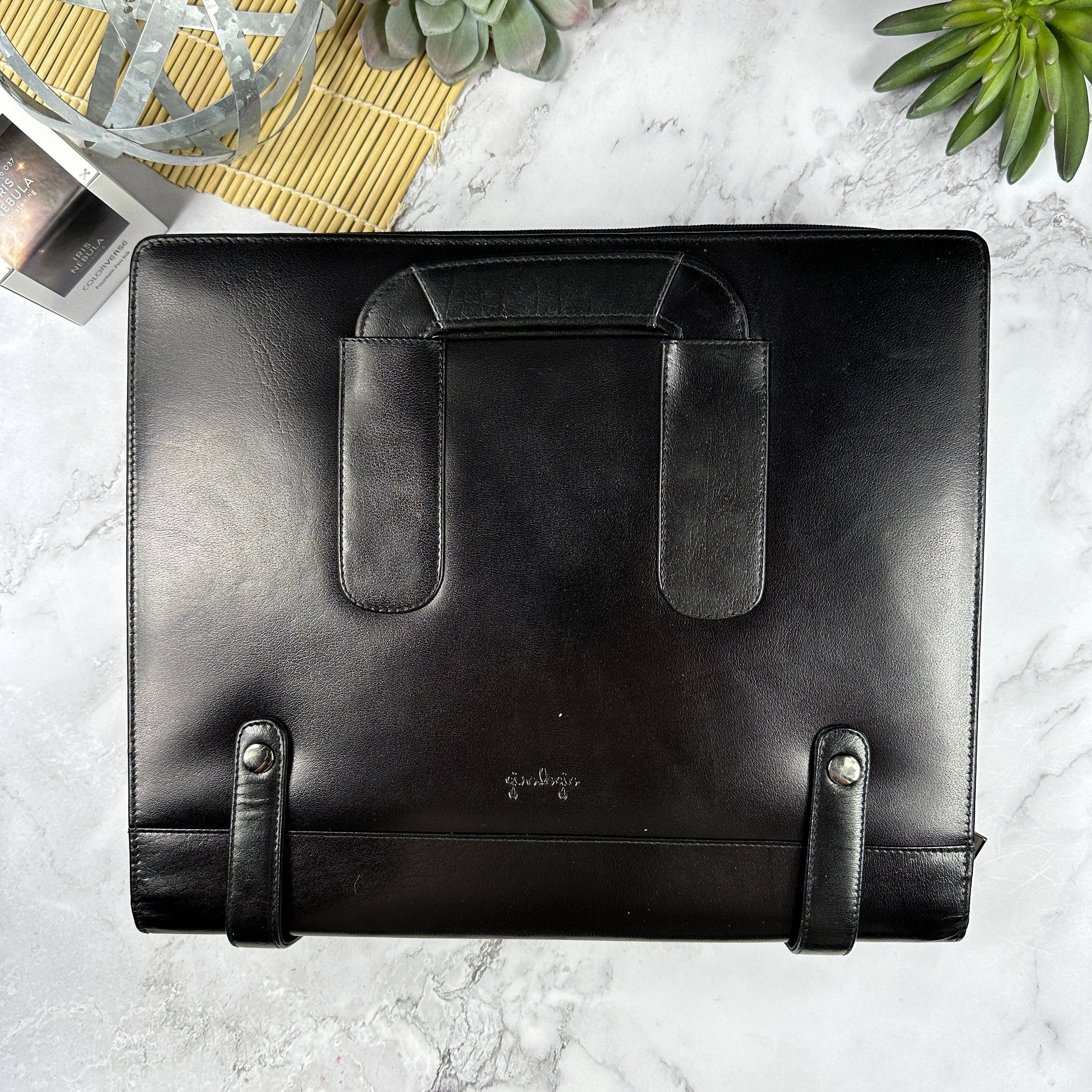 Bomber Brown Leather 96 Pen Zip Case