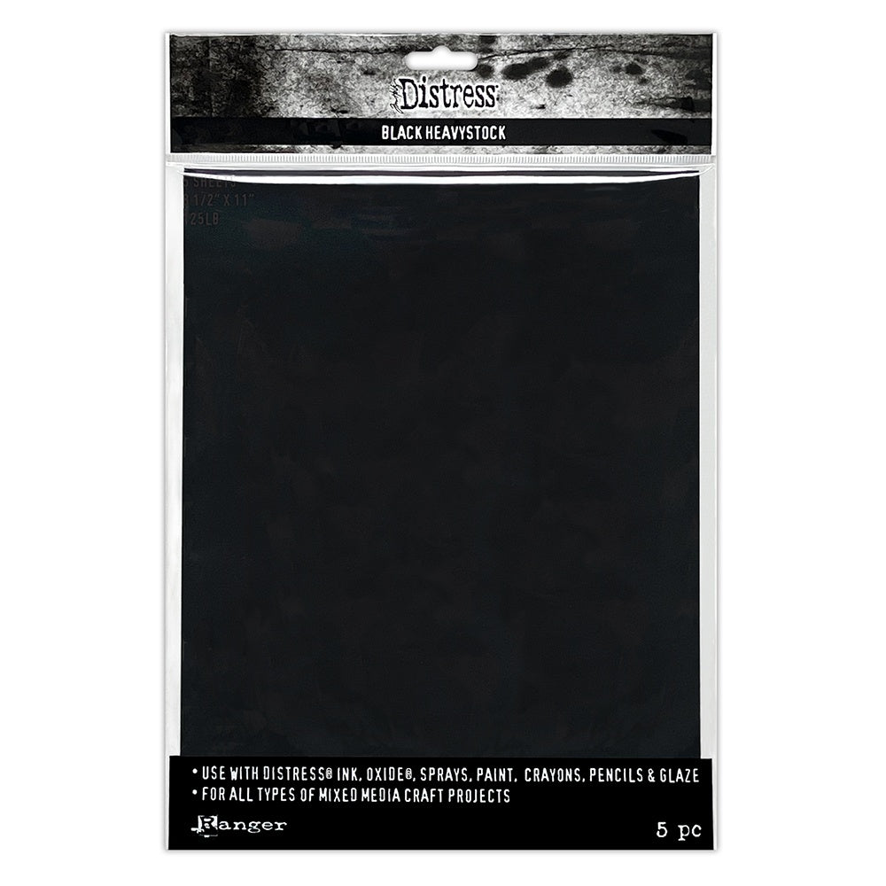 Black Distress Heavystock | Tim Holtz Distress