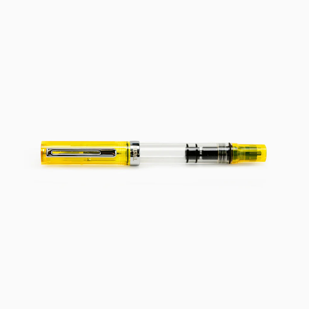 Transparent Yellow Eco Fountain Pen
