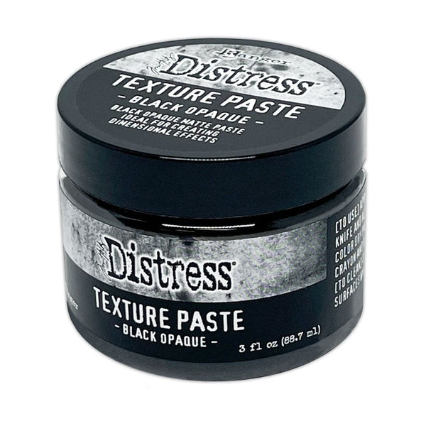 Black Opaque Texture Paste | Halloween {Tim Holtz Distress}