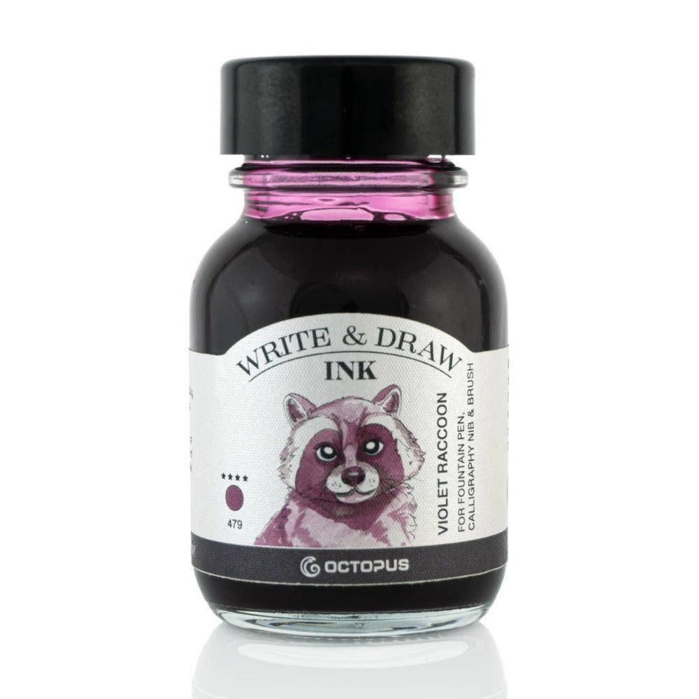 Violet Raccoon Fountain Pen Ink