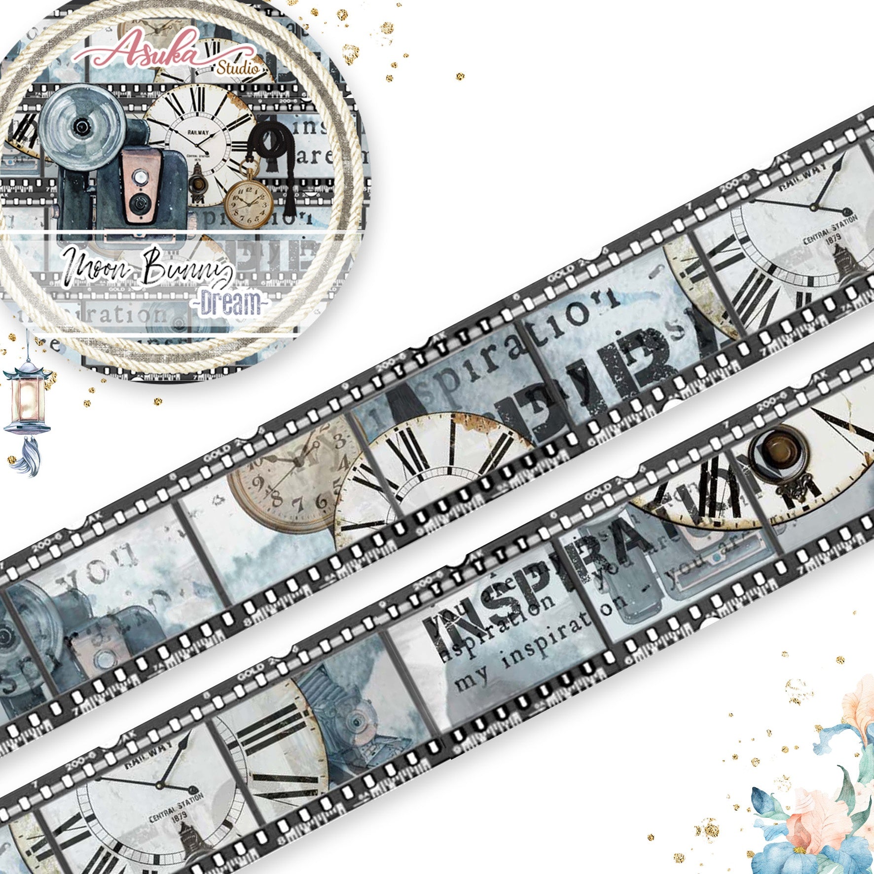Moon Bunny 2 Washi Tape