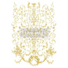 Manor Swirls {Gold Foil} Kacha® Décor Transfers {Re-Design}