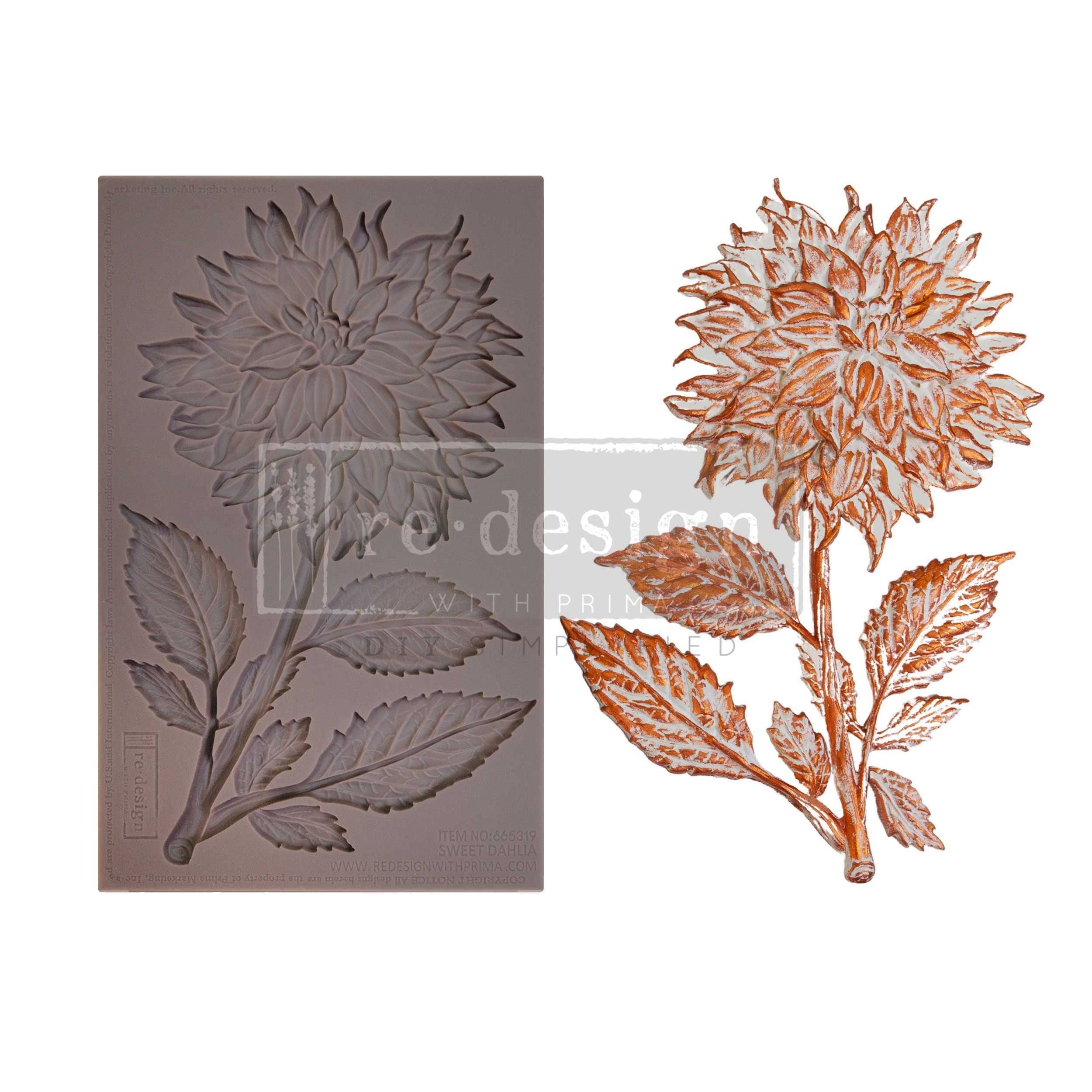 Sweet Dahlia Limited Edition Décor Mould {Re-Design}