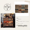 Bibliophile | Repenser le tissu décoratif de découpage