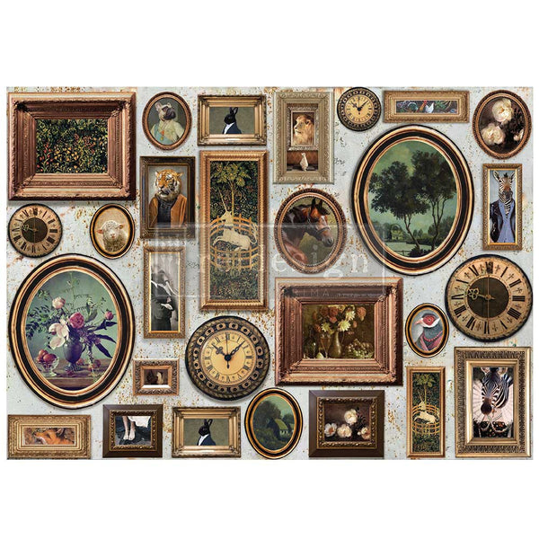 Fancy Friends A1 Decoupage Paper {Re-Design}