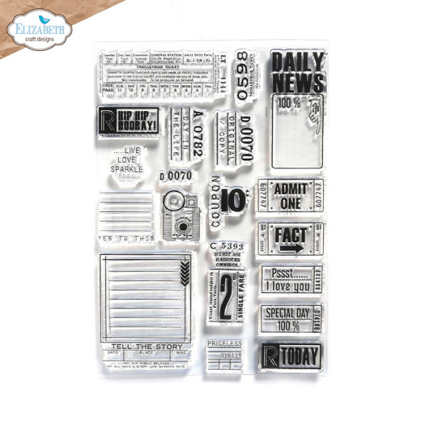 Tickets Clear Stamp Set