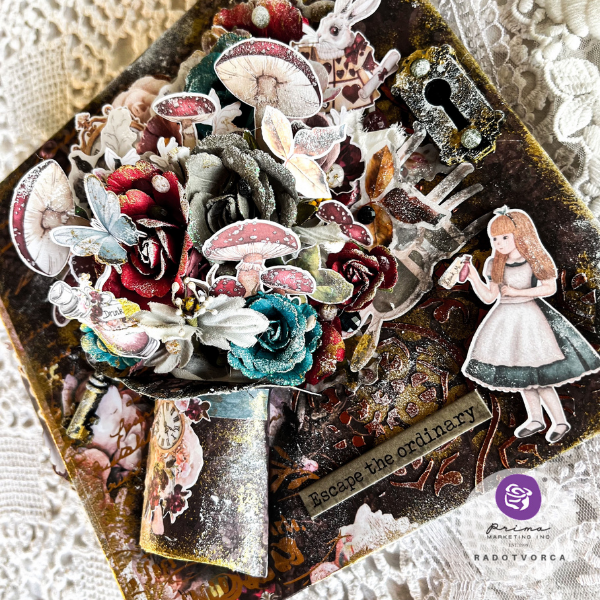 Lost in Wonderland Enchanted Garden Paper Flowers