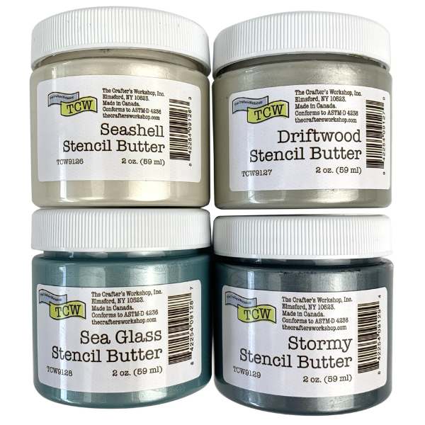 Stencil Butter 2oz {Beach House Collection}